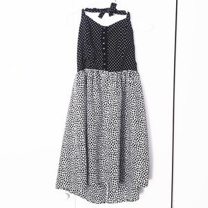 Xhilaration convertible halter empire waist dress